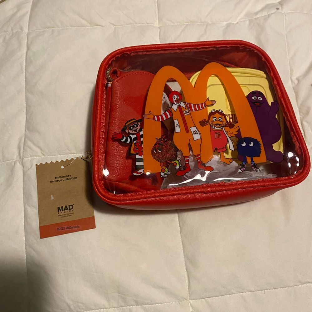 McDonald's Red Character Pouch